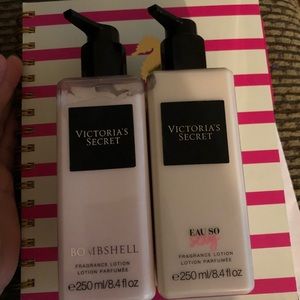 Victoria secrets lotion.